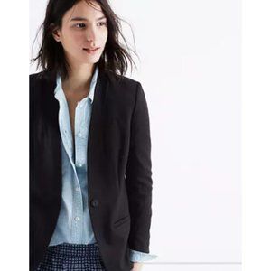 Madewell Tribune Collarless Blazer - 8